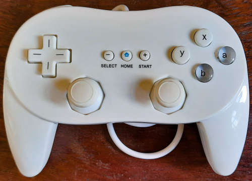Generic Wii Classic Controller (White)