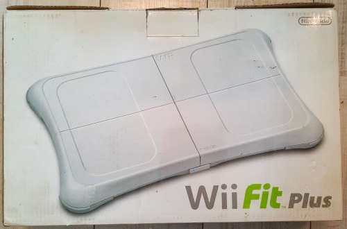 Boxed Wii Fit Plus Board + Game + Accessories