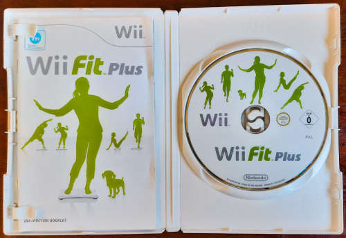 Boxed Wii Fit Plus Board + Game + Accessories