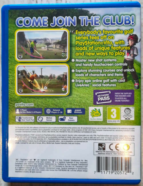 Everybody's Golf - PS Vita