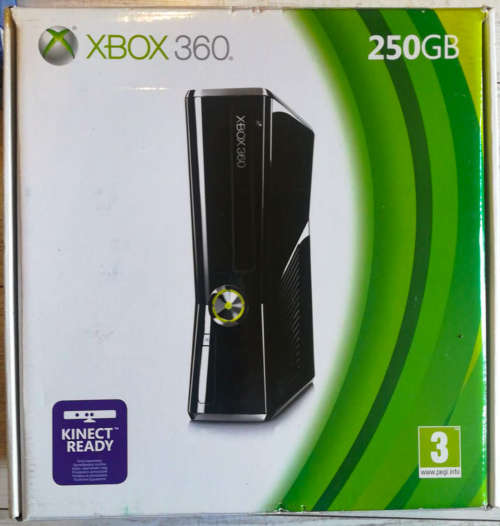 Boxed Xbox 360 S Console 250GB + Original Controller