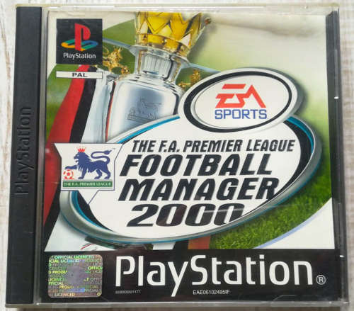 F.A. Premier League Football Manager 2000 - PS1 (Retro)