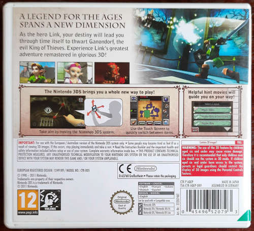 Legend of Zelda: Ocarina of Time 3D - 3DS