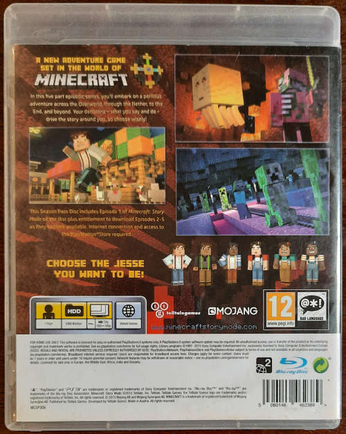 Minecraft Story Mode - PS3