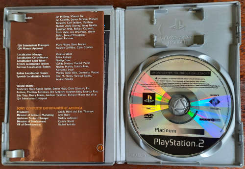 Jak and Daxter: The Precursor Legacy - PS2 (Platinum)