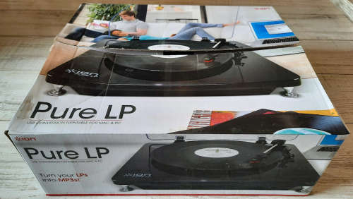 Ion Pureplay LP Player (Black)