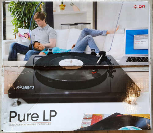 Ion Pureplay LP Player (Black)