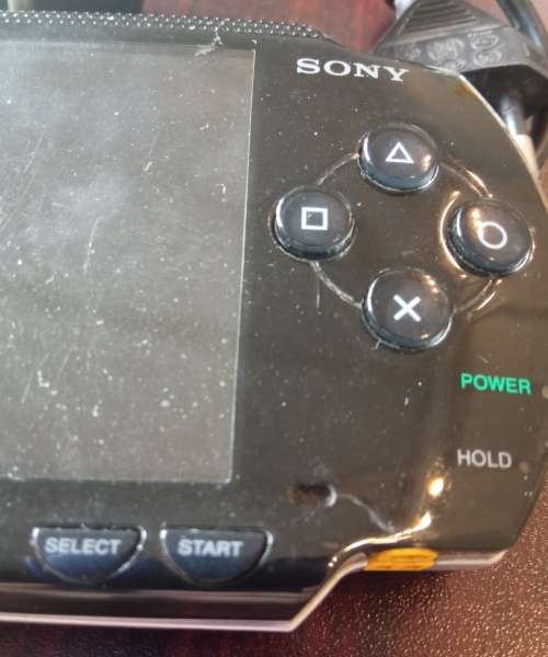 Black PSP Console 1000 series + accessories