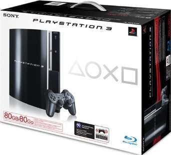 PS3 Console 80GB + 1 wireless controller (original box and manuals)