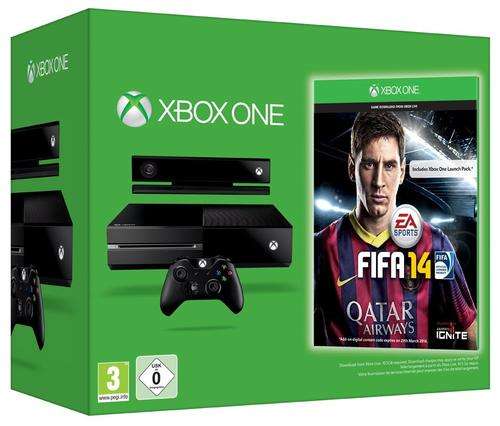 Day One Edition Xbox One Console 500GB HDD, Controller, Kinect + Fifa 14