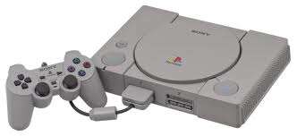 Region free PS1 Console, 2 controllers, memory card