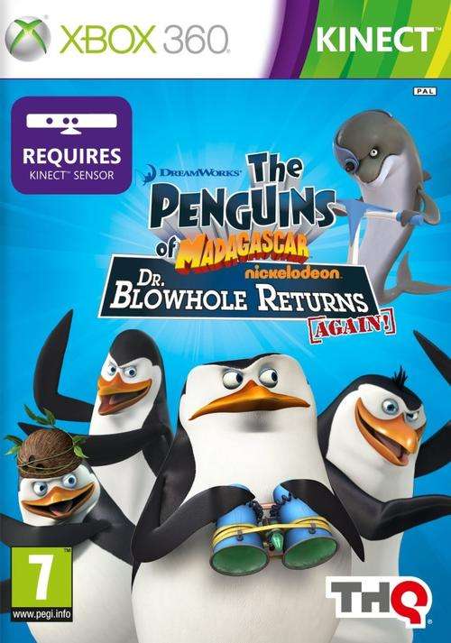 Kinect The Penguins of Madagascar - Dr Blowhole Returns Again - Xbox 360