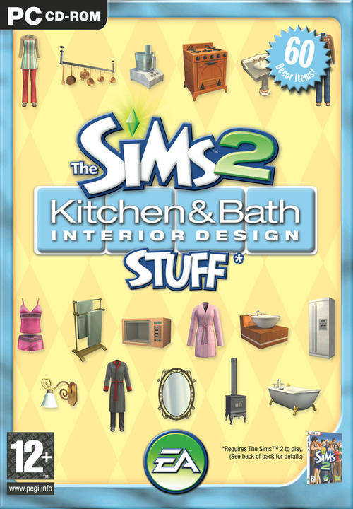 The Sims 2 Kitchen & Bath Interior Design Stuff - PC