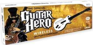 Boxed Wii Guitar Hero Wireless Guitar Les Paul Edition + Guitar Hero 3
