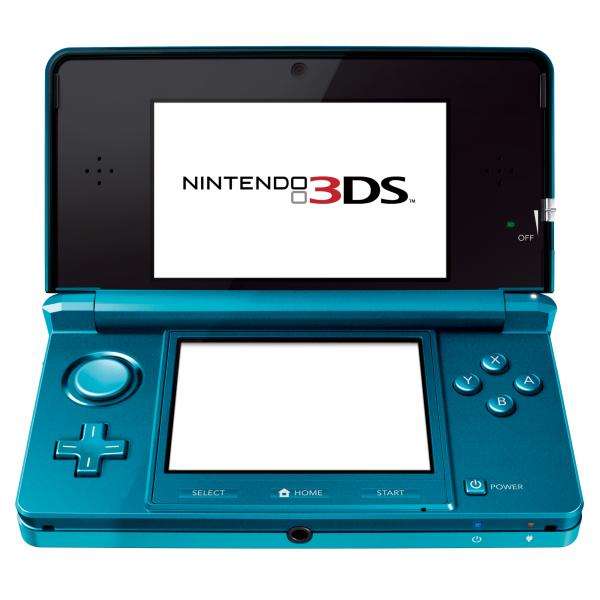 Nintendo 3DS Console Aqua Blue + Extra Accessories