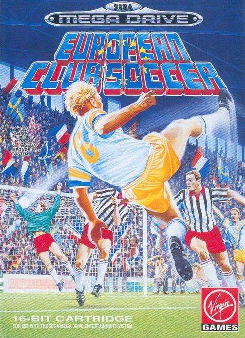 European Club Soccer (Cart only!!!) - Mega Drive