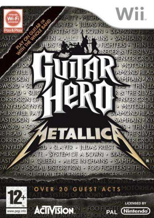 Guitar Hero Metallica - Wii