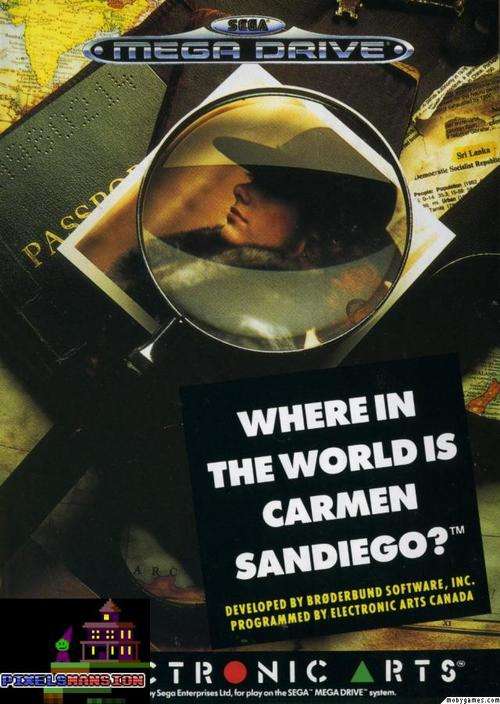 Where in the World is Carmen Sandiego? - Mega Drive (Retro)