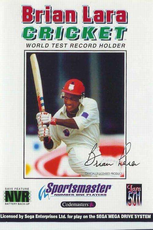Brian Lara Cricket - Mega Drive