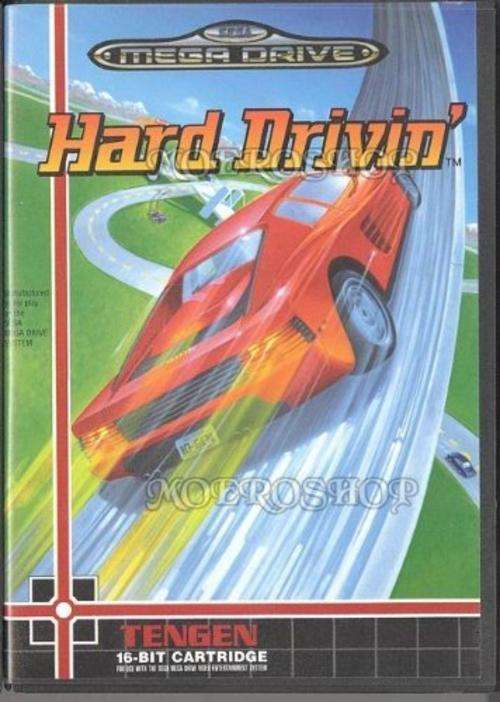 Hard Drivin - Mega Drive (Retro)