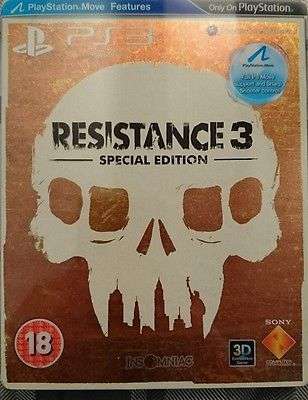 Resistance 3 PS3 Steelbook