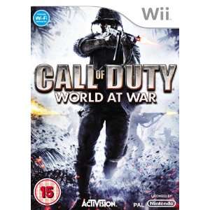 Call of Duty World at War Wii Game