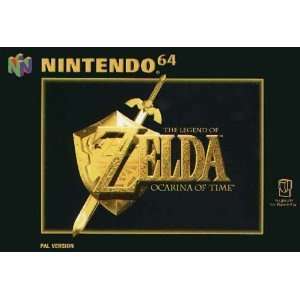 Legend of Zelda: Ocarina of time N64 (PAL)