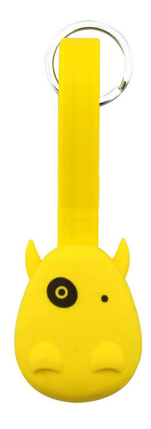 Cute Hippo Emergency Charge Cable Key holder for Micro and IOS Lightning