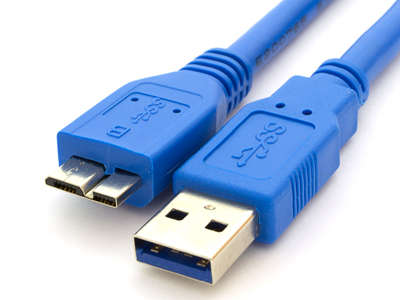 USB 3.0 A to Micro B Device Cable - USB 3 Data Cable