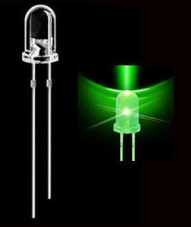 Green Led 5mm Electronic Component