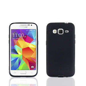 Samsung Galaxy Core Prime - G360 TPU Cover and Glass Screen Protector
