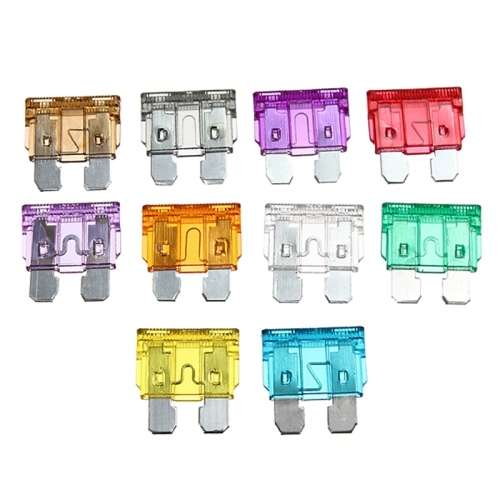 Car Fuse Set of 10 - 5A - 30A