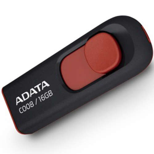 Adata Capless Sliding Flash Drive (16GB)