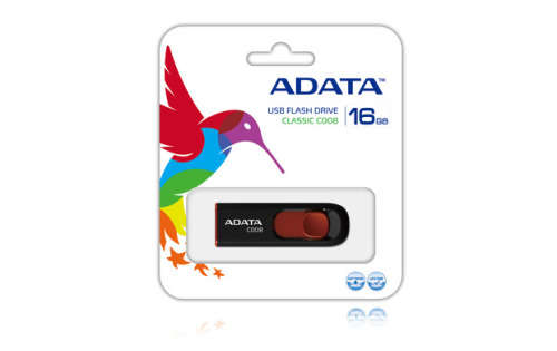Adata Capless Sliding Flash Drive (16GB)