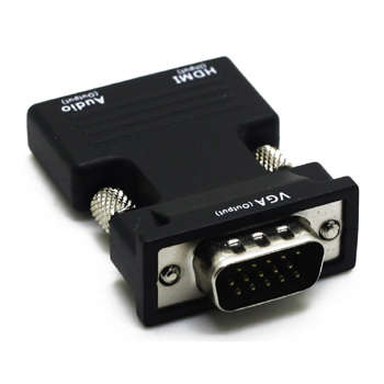 HDMI Female to VGA Male Converter with Audio output