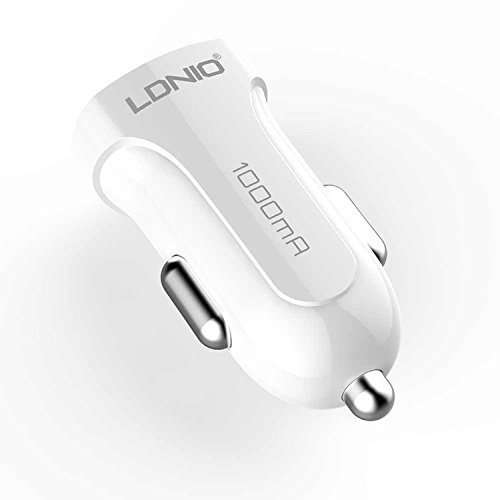 LDNIO1000 mAh Car Charger with FREE LIGHTNING Cable