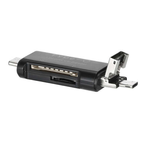 3in1 USB 2.0  / USB 3.1 Type C / USB Micro OTG Card Reader