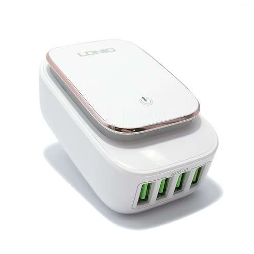 LDNIO 4 Port Charger with Night Light