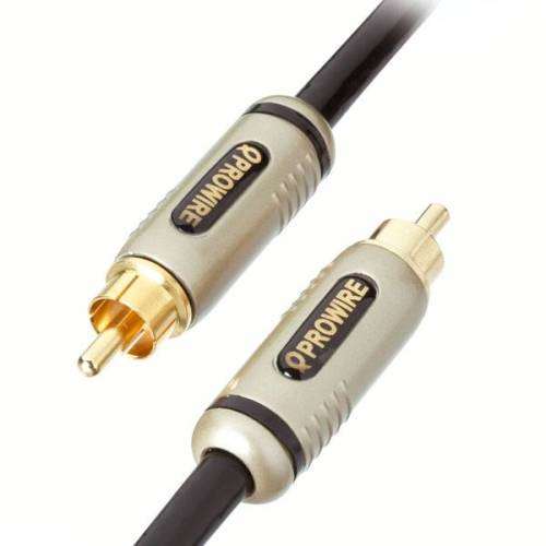 Vivanco Prowire HQ 10m Subwoofer RCA Cable 1-1 Mono Sub