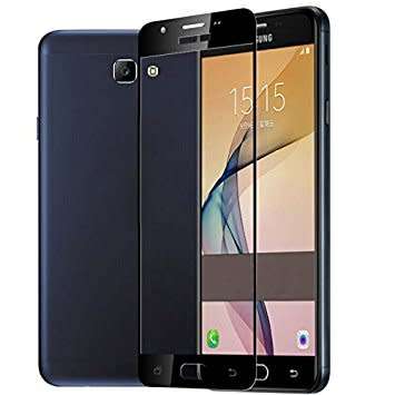 Glass Screen Protector for Samsung J7 Prime Black