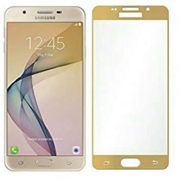 Glass Screen Protector for Samsung J7 Prime GOLD