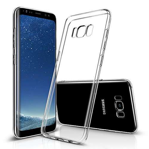 Clear Nude Gel Skin Back Cover for Samsung Galaxy S8