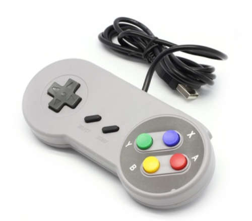 Classic SNES Retro Style USB Controller ----SA Stock -----