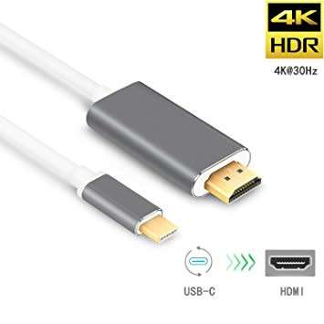 USB-C to HDMI Cable -  4K  -  2M - for Samsung Galaxy S8