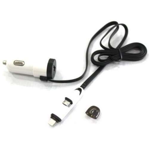 2 IN 1 USB Car Charger for iPhone AND Android Devices