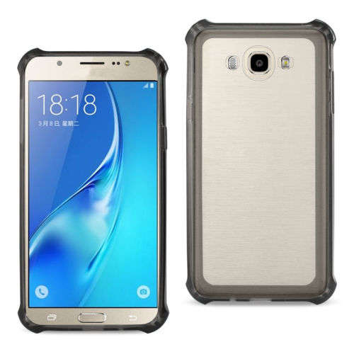 Samsung J7 Prime Shockproof TPU Cover with BLACK BUMPER