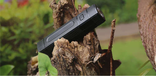 Flashlight Power Bank With Compass