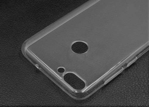 Huawei P Smart Clear Cover TPU with FREE Glass Screen Protector