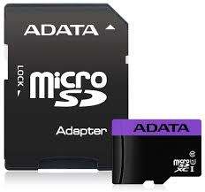 Adata 16GB Micro SDHC Card with Adapter