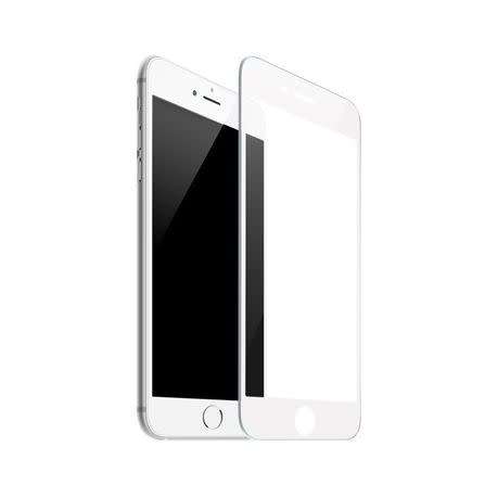 3D Full Cover Glass Screen Protector for iPhone 6 Plus - WHITE
